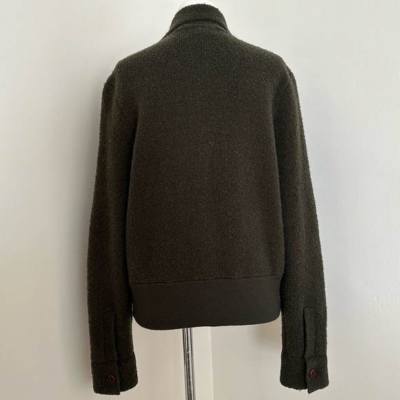 Banana Republic Heritage Boucle Bomber Sweater - Picture 9 of 13